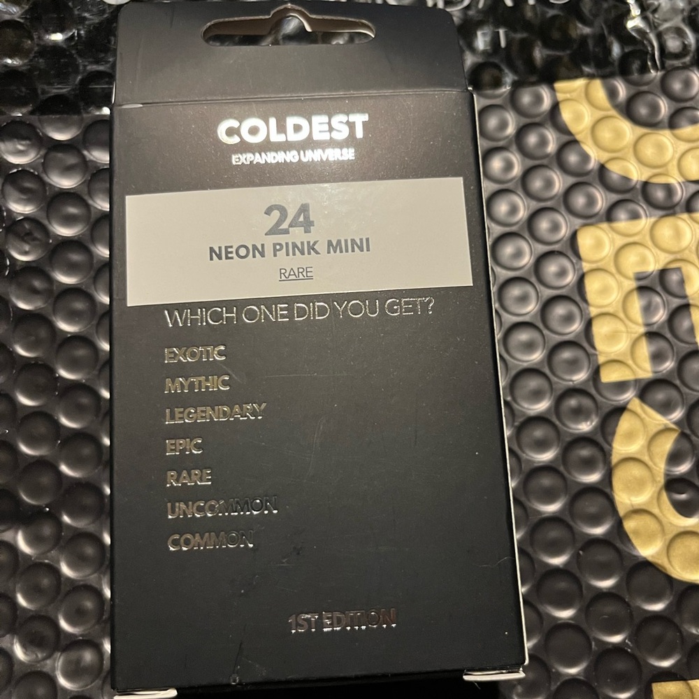 Coldest Pink Mini Water Bottle - Picture 2 of 2